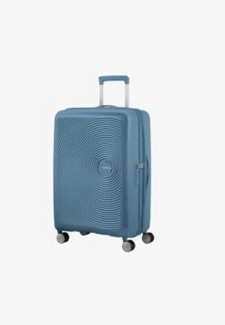 American Tourister SOUNDBOX EXP CABIN SIZE SPINNER - Boardcase - Blu