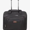 American Tourister MIT ROLLEN - Trolley - Black/orange
