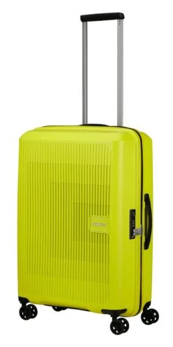 American Tourister Aerostep Spinner 67 / 24 EXP TSA Trolley Light Lime
