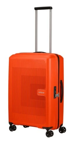 American Tourister Aerostep Spinner 67 / 24 EXP TSA Trolley Bright Orange