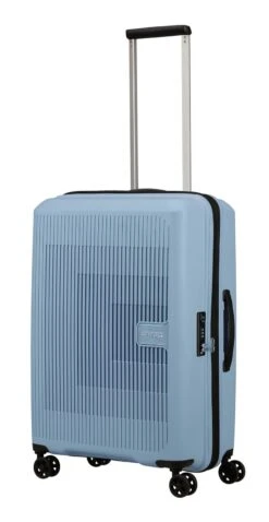 American Tourister Aerostep Spinner 67 / 24 EXP TSA Trolley Soho Grey
