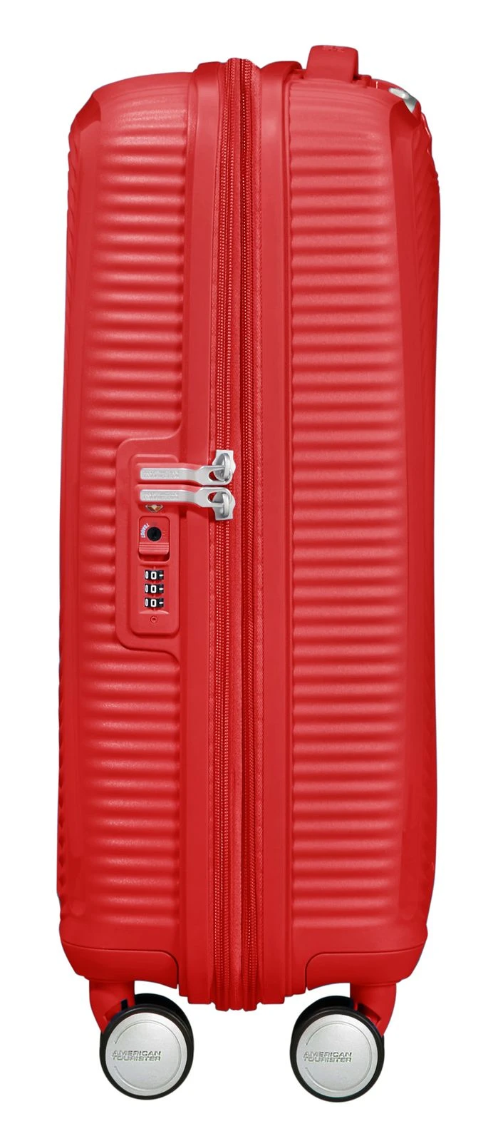 American Tourister Soundbox Spinner 55 / 20 TSA EXP Trolley Coral Red â Bild 3