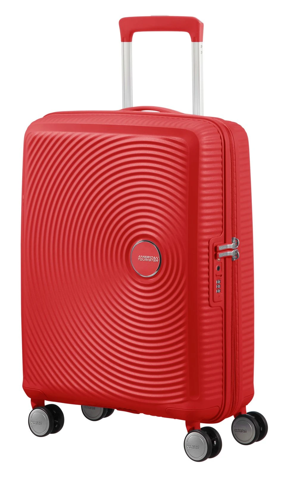 American Tourister Soundbox Spinner 55 / 20 TSA EXP Trolley Coral Red â Bild 2