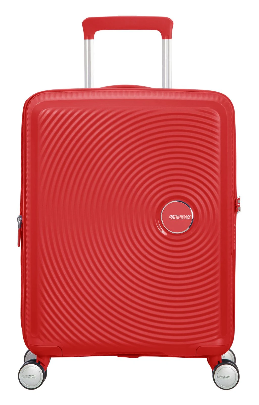 American Tourister Soundbox Spinner 55 / 20 TSA EXP Trolley Coral Red