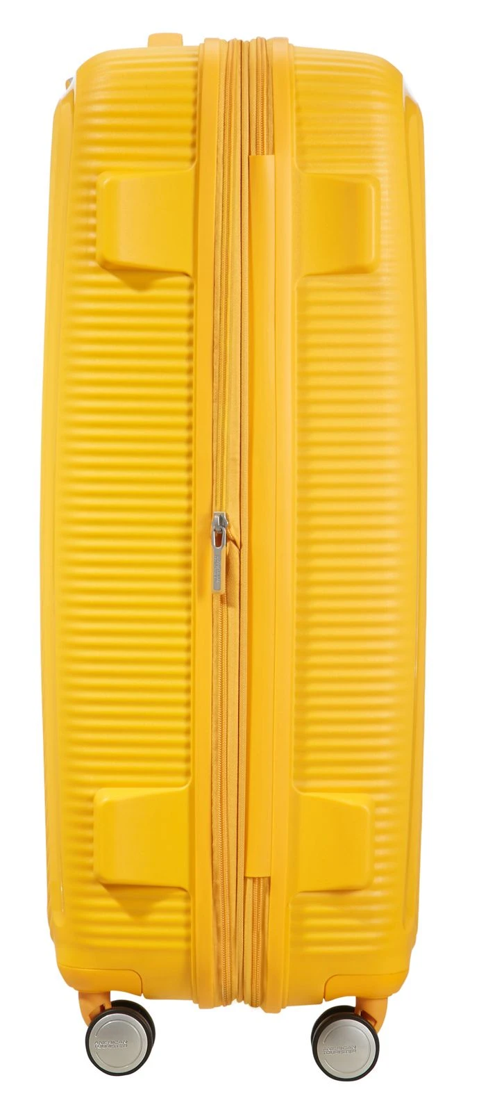 American Tourister Soundbox Spinner 77 / 28 TSA EXP Trolley Golden Yellow – Bild 5