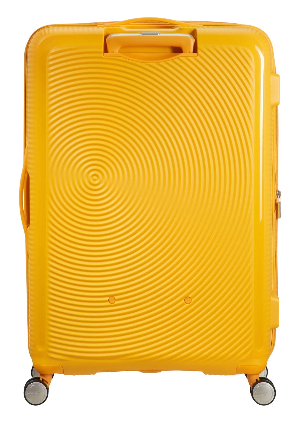American Tourister Soundbox Spinner 77 / 28 TSA EXP Trolley Golden Yellow – Bild 4