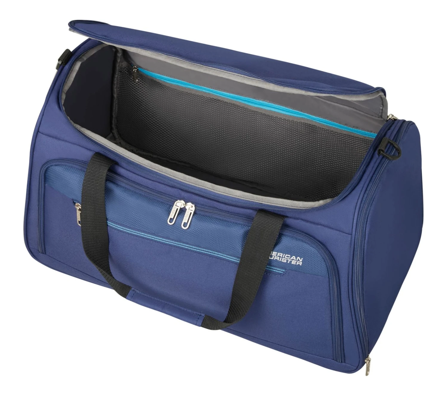 American Tourister Heat Wave Duffle 55 / 22 Combat Navy – Bild 5