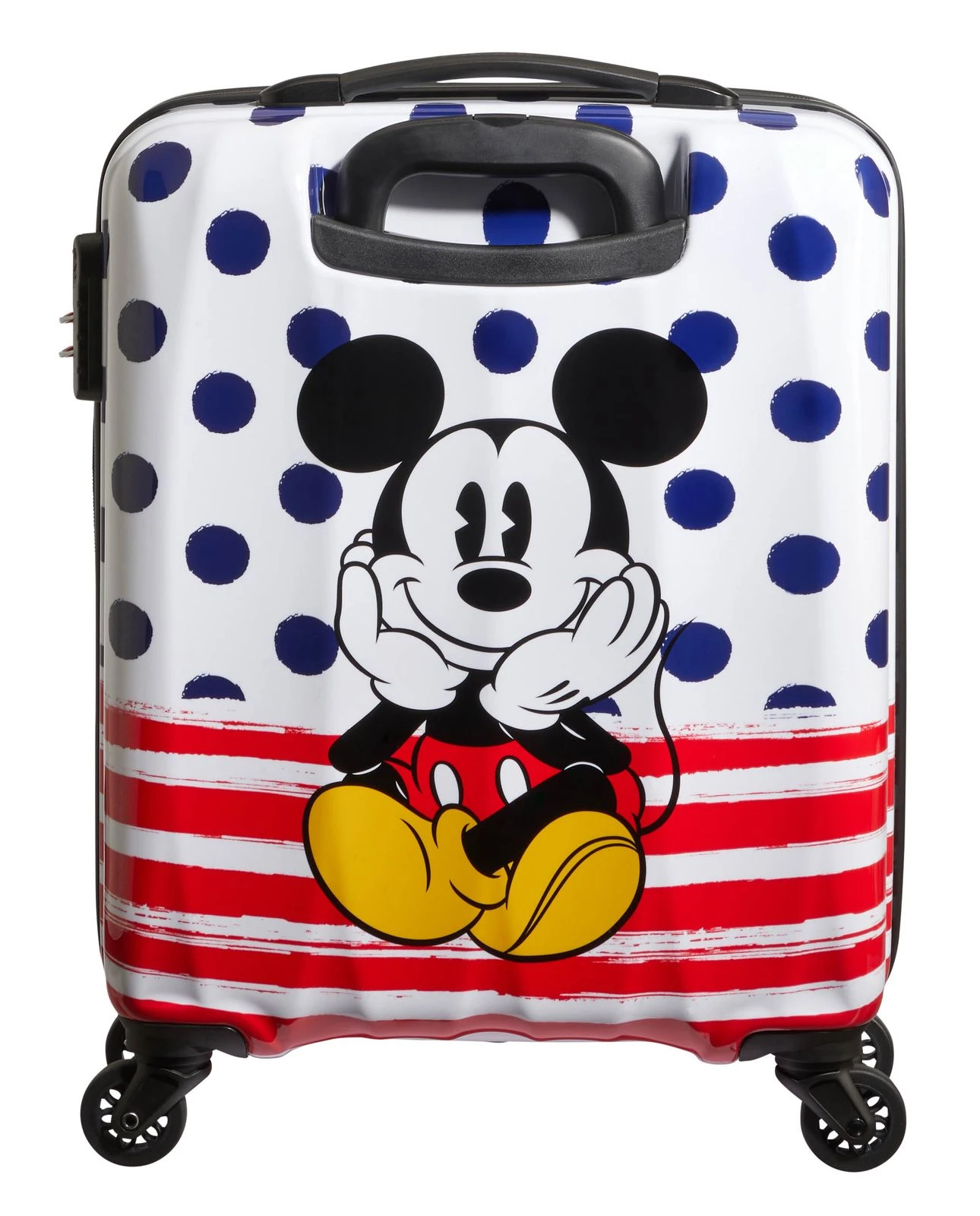 American Tourister Disney Legends Spinner 55 / 20 Alfatwist 2.0 Trolley Mickey Blue Dots – Bild 4