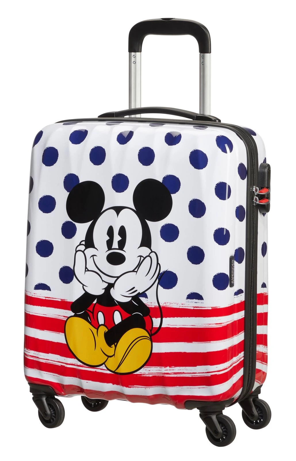 American Tourister Disney Legends Spinner 55 / 20 Alfatwist 2.0 Trolley Mickey Blue Dots – Bild 2
