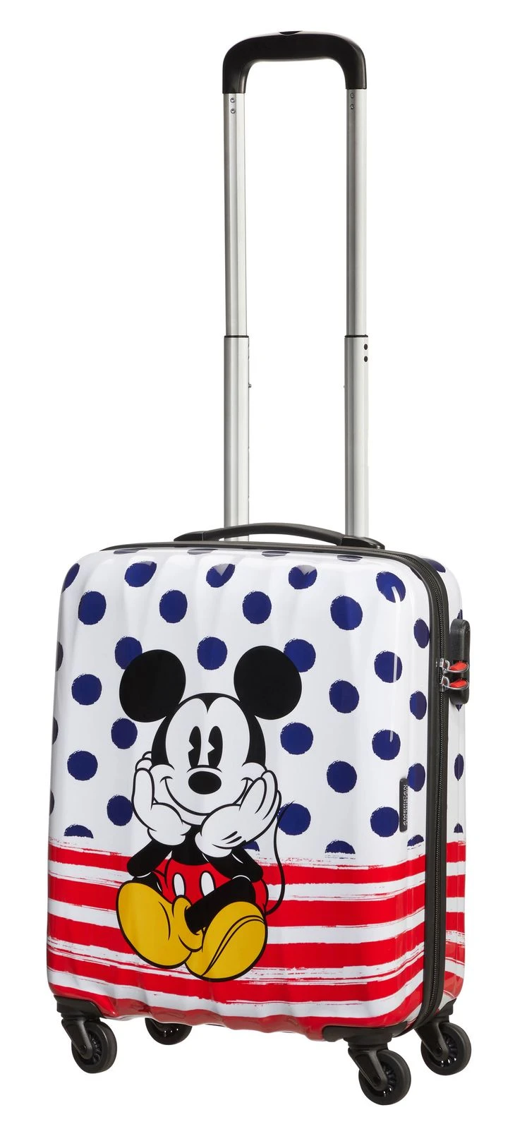 American Tourister Disney Legends Spinner 55 / 20 Alfatwist 2.0 Trolley Mickey Blue Dots – Bild 6