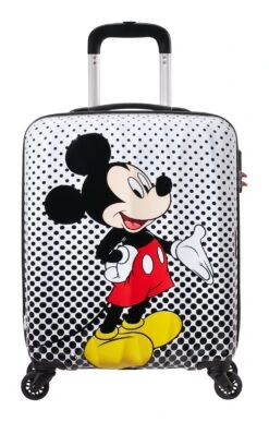 American Tourister Disney Legends Spinner 55 / 20 Alfatwist 2.0 Trolley Mickey Mouse Polka Dot