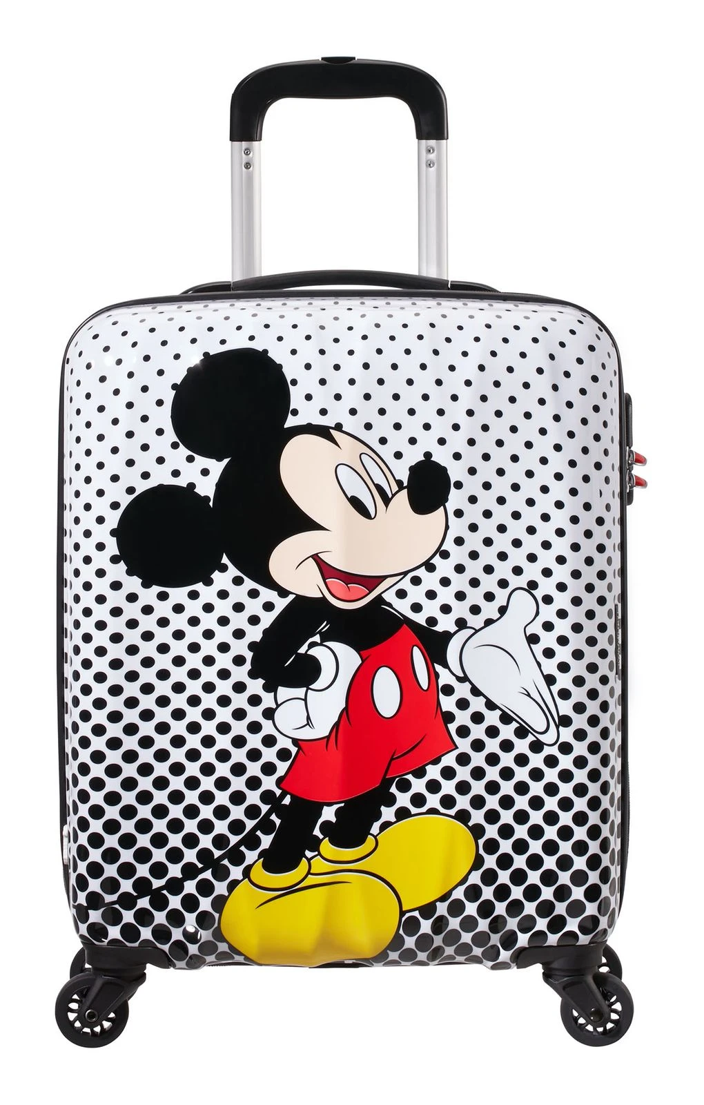American Tourister Disney Legends Spinner 55 / 20 Alfatwist 2.0 Trolley Mickey Mouse Polka Dot