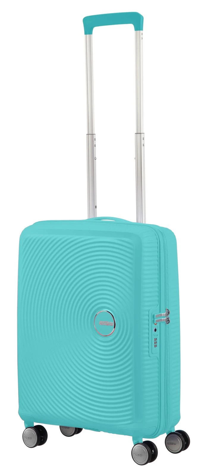 American Tourister Soundbox Spinner 55 / 20 TSA EXP Trolley Poolside Blue â Bild 6
