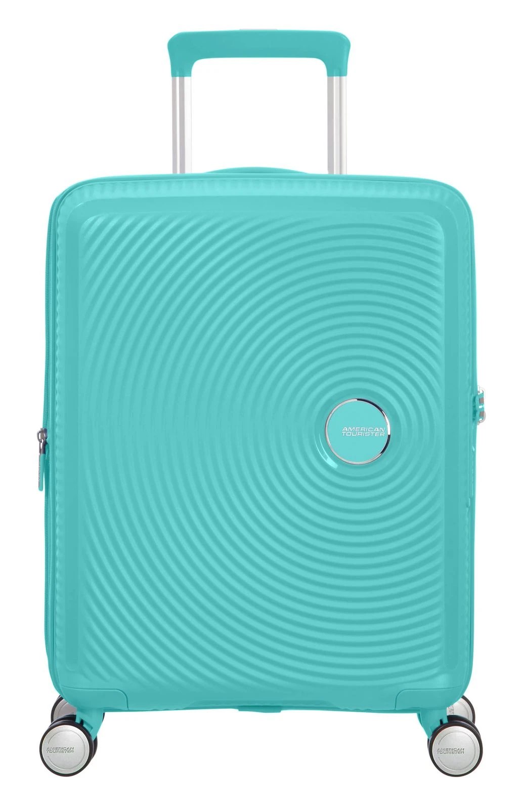 American Tourister Soundbox Spinner 55 / 20 TSA EXP Trolley Poolside Blue