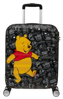 American Tourister Wavebreaker Disney Spinner 55 / 20 Disney Trolley Winnie The Pooh