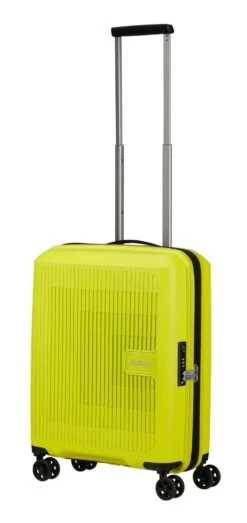 American Tourister Aerostep Spinner 55 / 20 EXP TSA Trolley Light Lime
