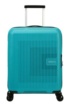 American Tourister Aerostep Spinner 55 / 20 EXP TSA Trolley Turquoise Tonic