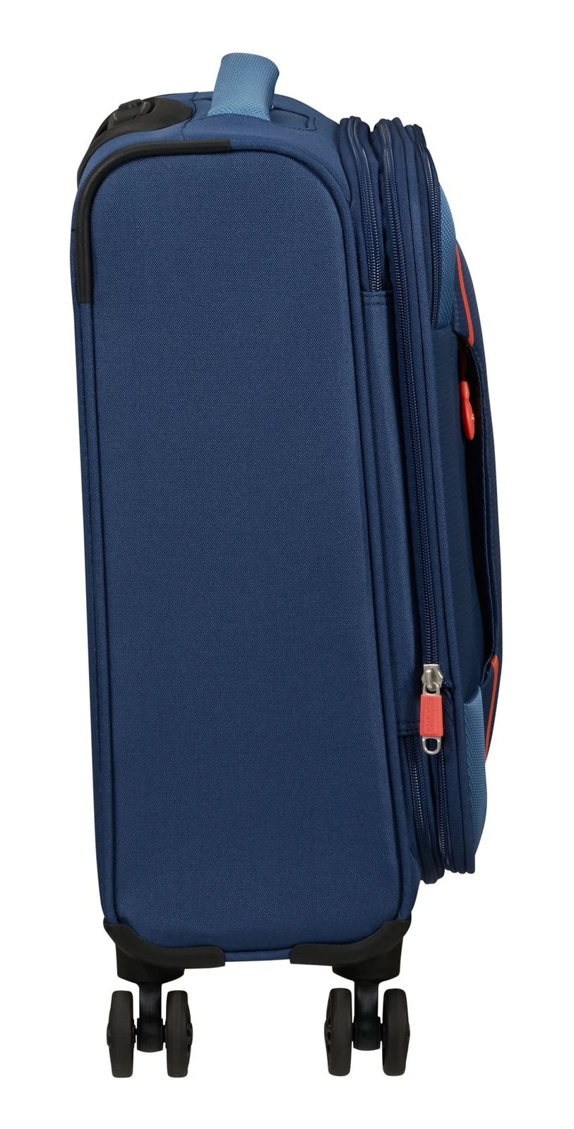 American Tourister Pulsonic Spinner 55 / 20 EXP TSA Trolley Combat Navy – Bild 4