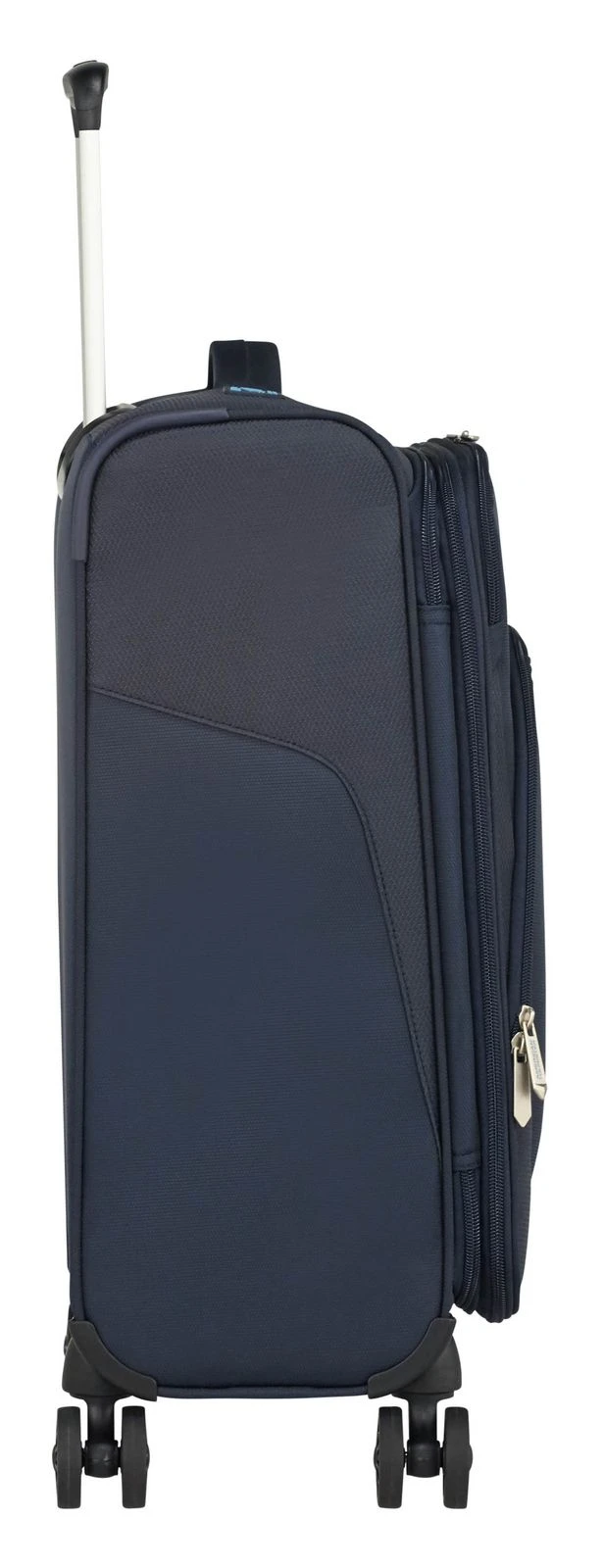 American Tourister Summerfunk Spinner 55 / 20 EXP TSA Trolley Navy – Bild 6