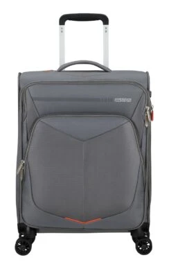 American Tourister Summerfunk Spinner 55 / 20 EXP TSA Trolley Titanium Grey