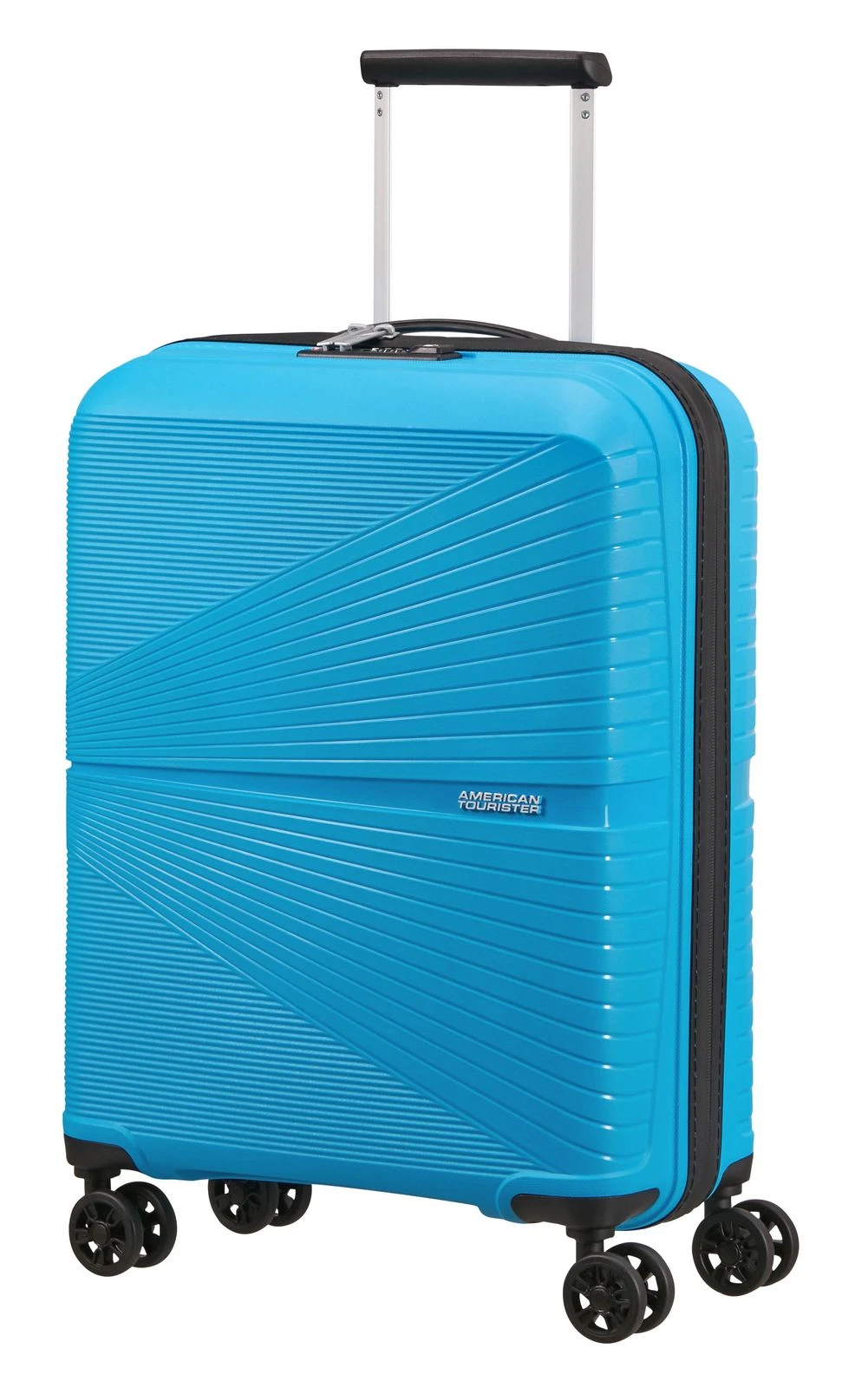 American Tourister Airconic Spinner 55 / 20 TSA Trolley Sporty Blue – Bild 2
