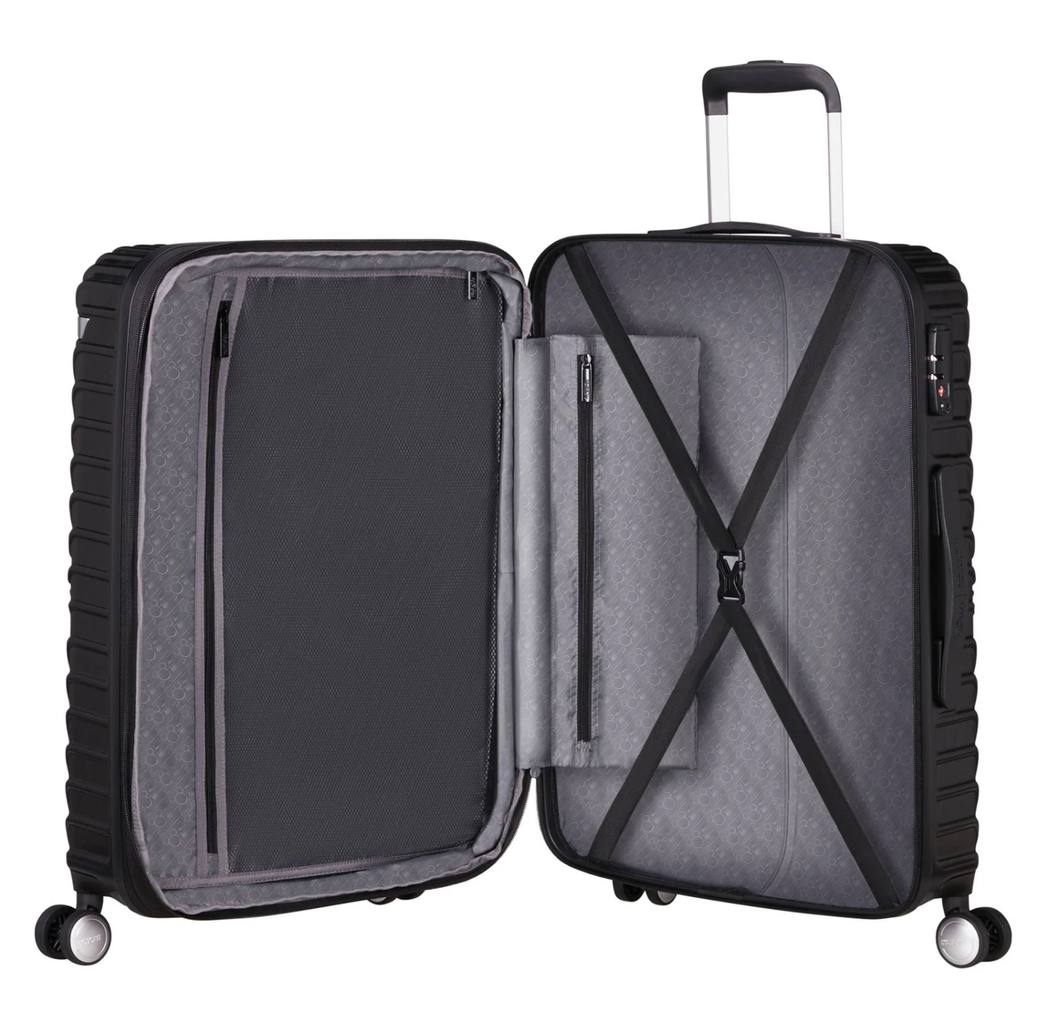 American Tourister Mickey Clouds Spinner 66 / 24 Exp. M Mickey True Black – Bild 4