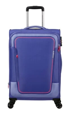 American Tourister Pulsonic Spinner 67 / 24 EXP TSA Trolley Soft Lilac