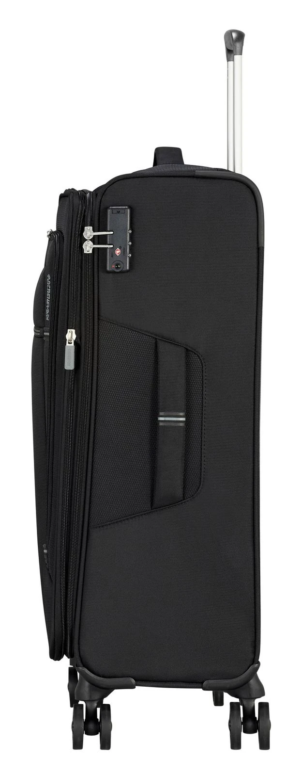 American Tourister Crosstrack Spinner 67 / 24 TSA EXP Trolley Black / Grey â Bild 3