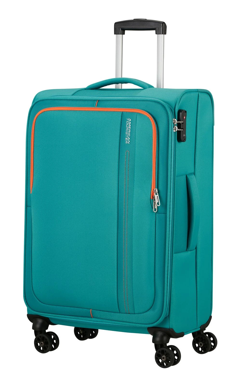 American Tourister Sea Seeker Spinner 68 / 25 TSA Trolley Aqua Green – Bild 2