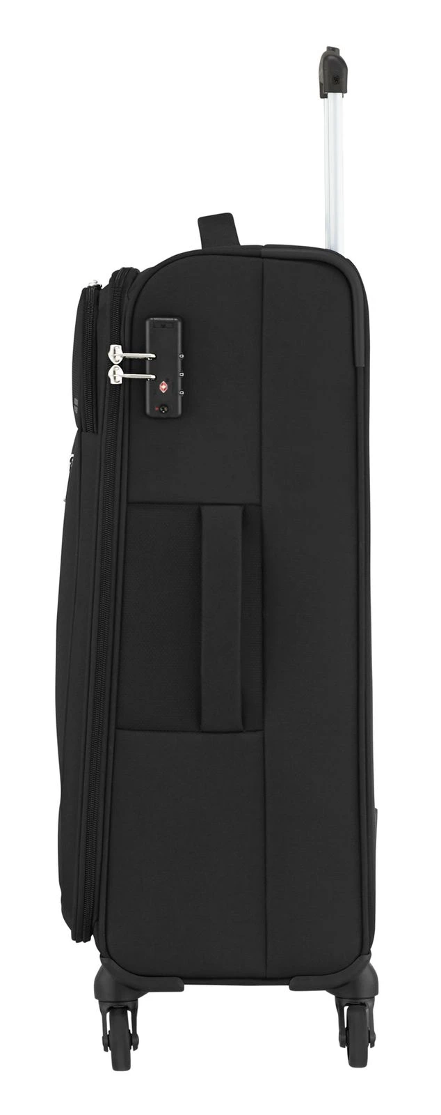 American Tourister Heat Wave Spinner 68 / 25 TSA Trolley Jet Black – Bild 3