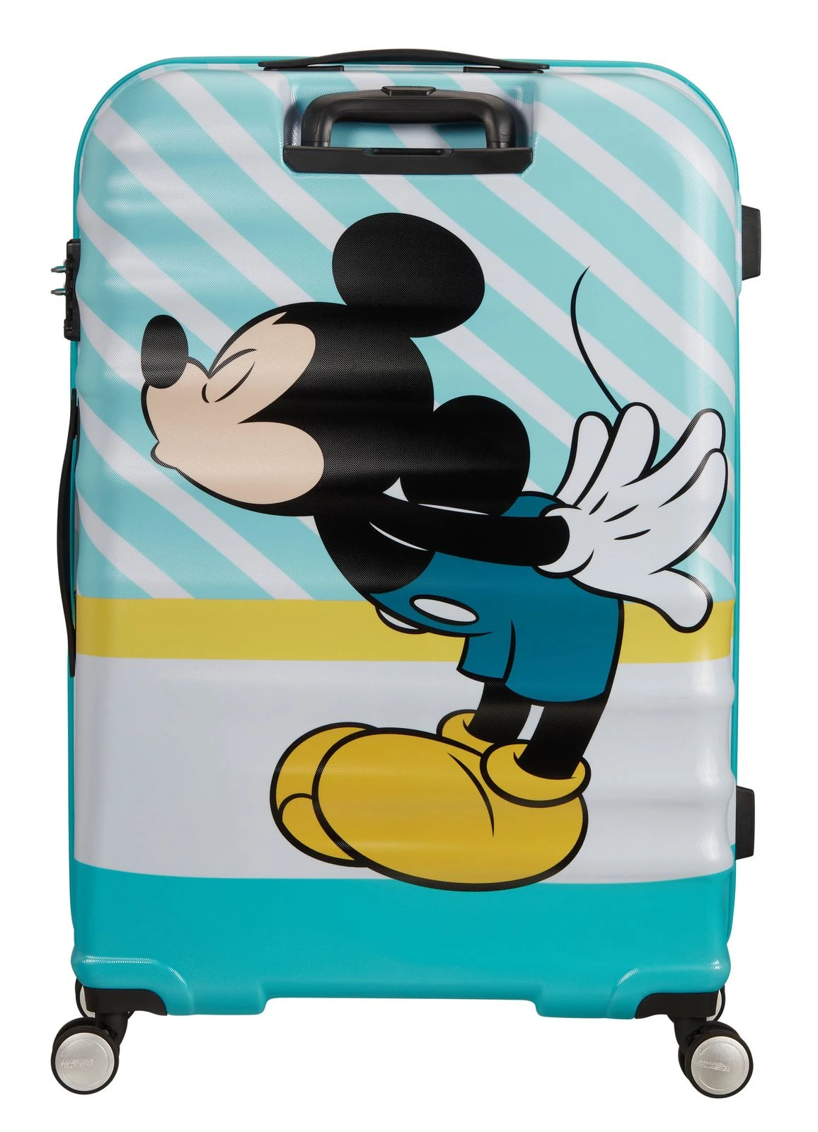 American Tourister Wavebreaker Disney Spinner 77 / 28 Disney Trolley Mickey Blue Kiss â Bild 4