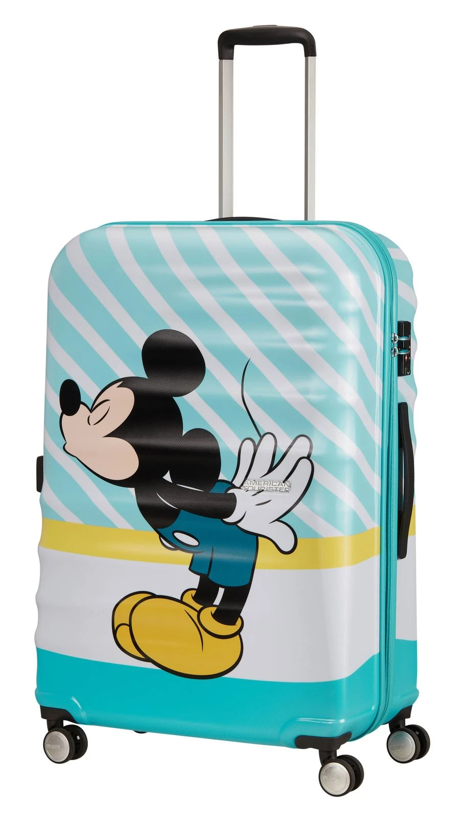 American Tourister Wavebreaker Disney Spinner 77 / 28 Disney Trolley Mickey Blue Kiss â Bild 6