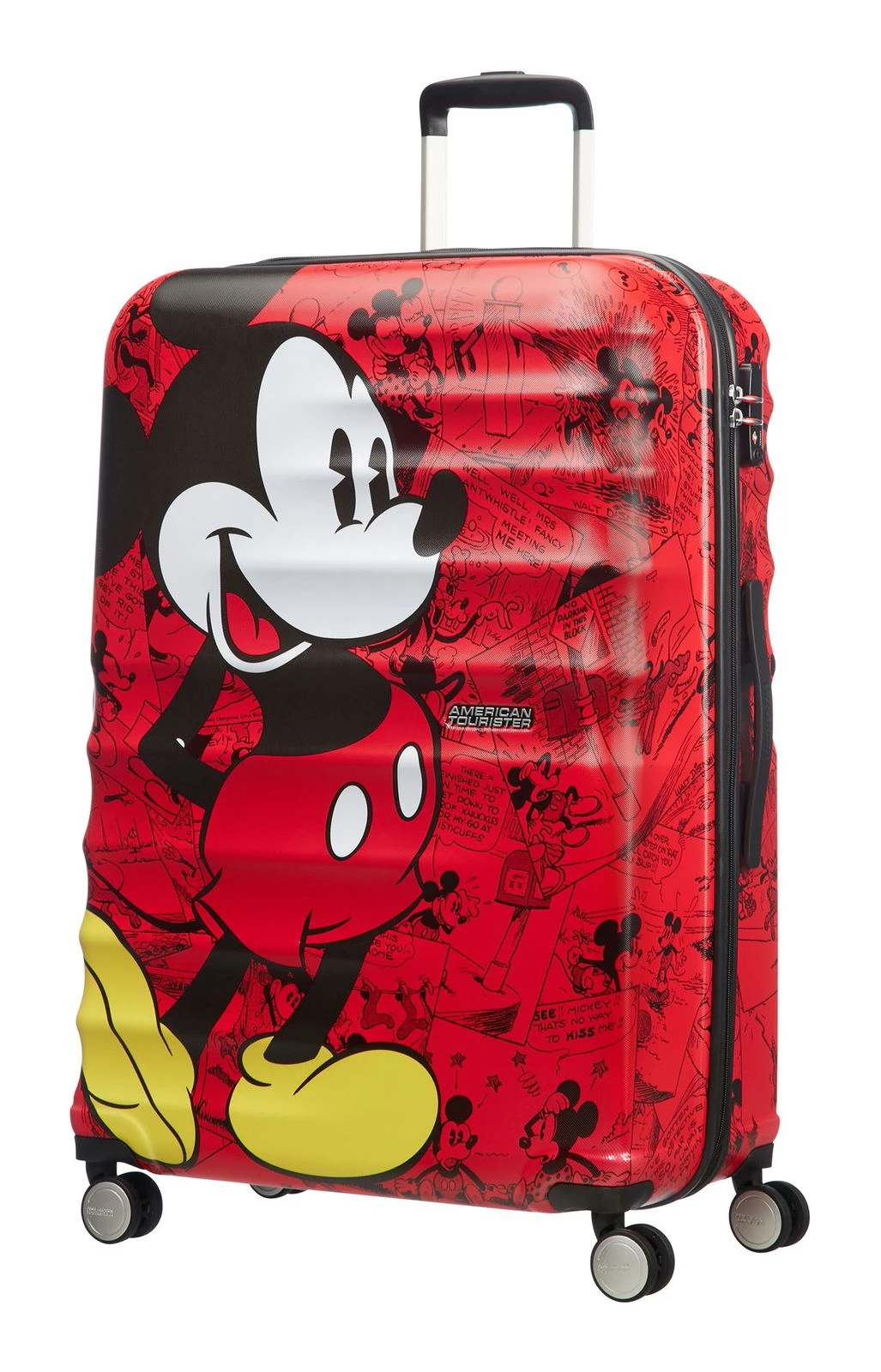 American Tourister Wavebreaker Disney Spinner 77 / 28 Disney Trolley Mickey Comics Red â Bild 2