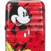 American Tourister Wavebreaker Disney Spinner 77 / 28 Disney Trolley Mickey Comics Red