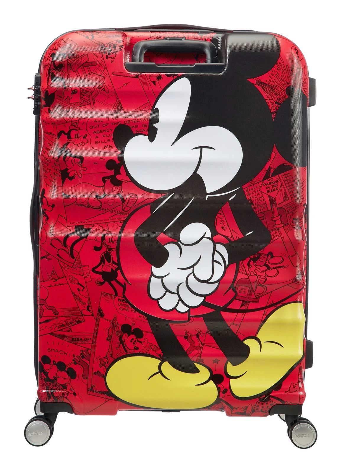 American Tourister Wavebreaker Disney Spinner 77 / 28 Disney Trolley Mickey Comics Red â Bild 3