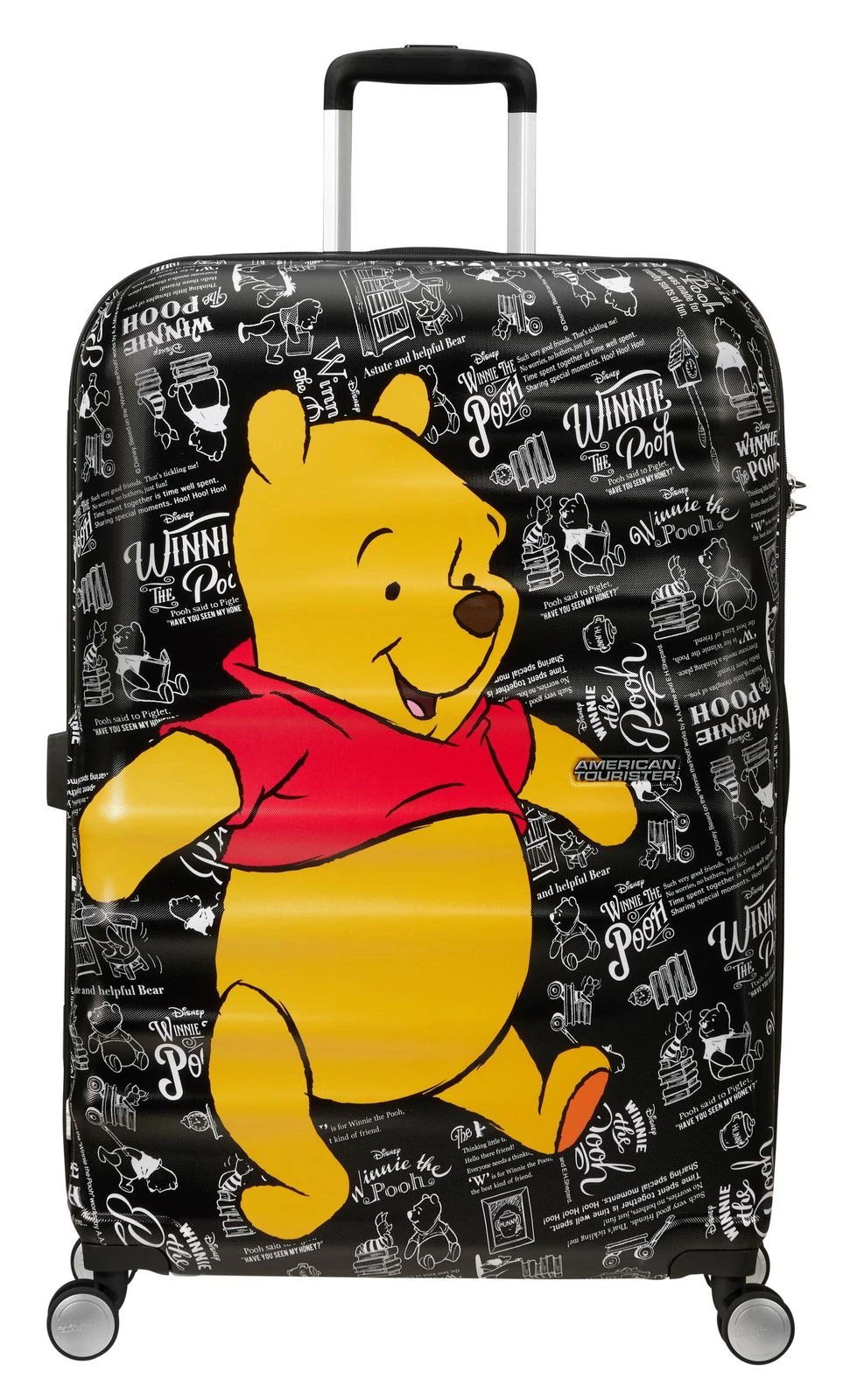 American Tourister Wavebreaker Disney Spinner 77 / 28 Disney Trolley Winnie The Pooh