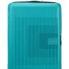 American Tourister Aerostep Spinner 77 / 28 EXP TSA Trolley Turquoise Tonic