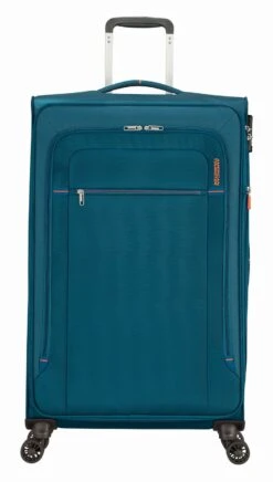 American Tourister Crosstrack Spinner 79 / 29 TSA EXP Trolley Navy / Orange