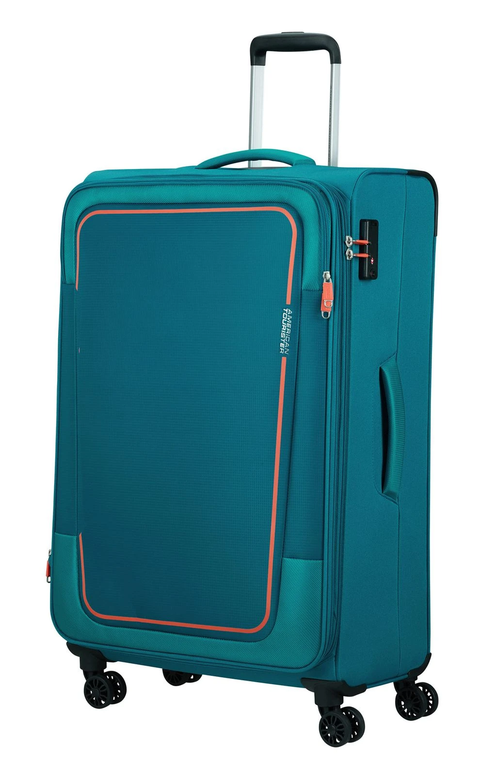 American Tourister Pulsonic Spinner 80 / 30 EXP TSA Trolley Stone Teal â Bild 6