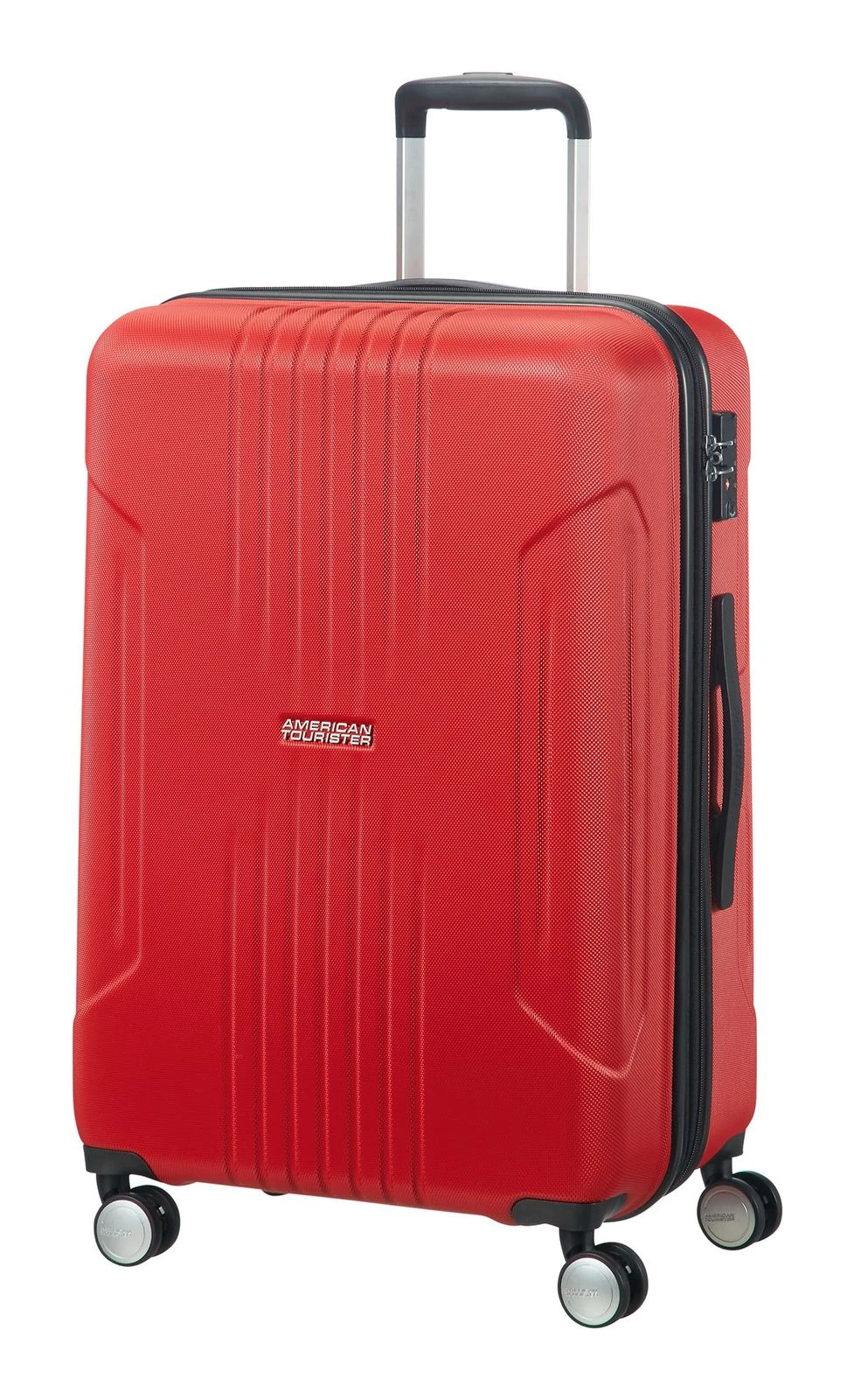 American Tourister Tracklite Spinner 67 / 24 EXP TSA Trolley Flame Red