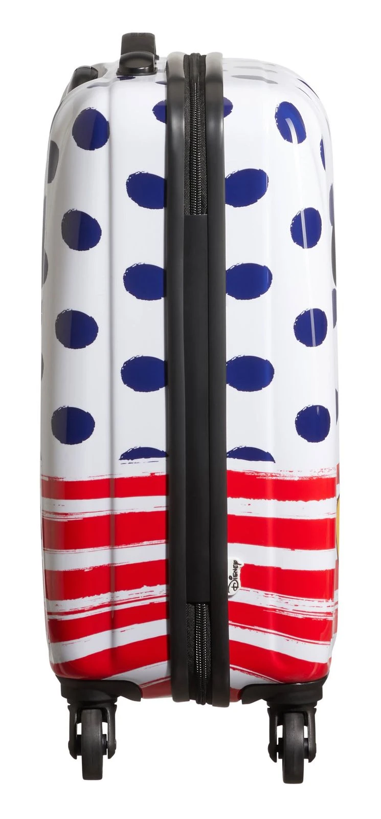 American Tourister Disney Legends Spinner 65 / 24 Alfatwist Trolley Mickey Blue Dots – Bild 5