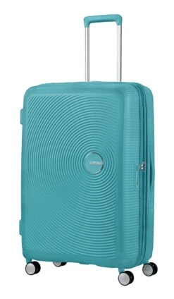 American Tourister Soundbox Spinner 77 / 28 TSA EXP Trolley Turquoise Tonic