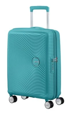 American Tourister Soundbox Spinner 55 / 20 TSA EXP Trolley Turquoise Tonic