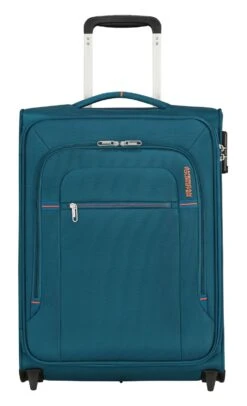 American Tourister Crosstrack Upright 55 / 20 TSA Trolley Navy / Orange