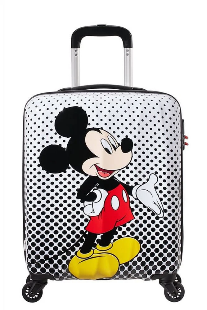 American Tourister Disney Legends Spinner 55/20 Alfatwist 2.0 Mickey Mouse Polka Dot – Bild 2