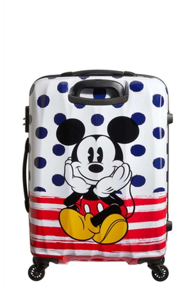 American Tourister Disney Legends Spinner 65 Alfatwist Mickey Blue Dots – Bild 3