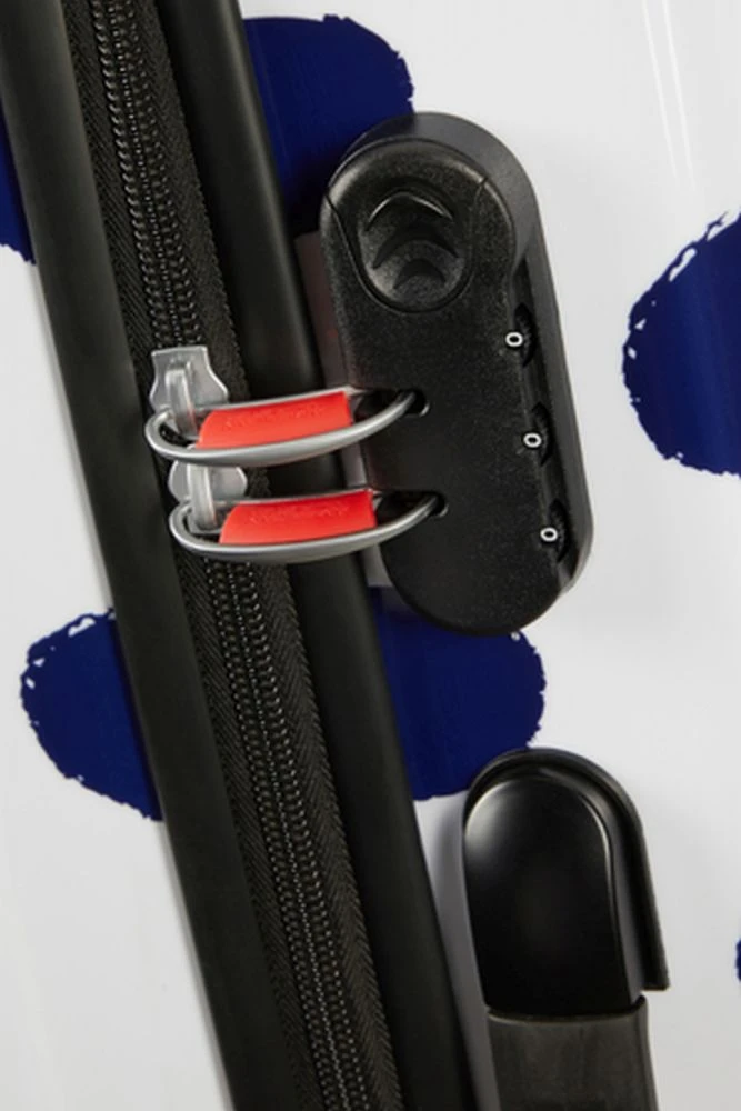 American Tourister Disney Legends Spinner 65 Alfatwist Mickey Blue Dots – Bild 5