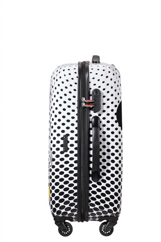 American Tourister Disney Legends Spinner 65/24 Alfatwist Mickey Mouse Polka Dot – Bild 3