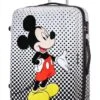 American Tourister Disney Legends Spinner 75/28 Alfatwist Mickey Mouse Polka Dot
