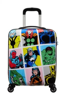 American Tourister Marvel Legends Spinner 55/20 Alfatwist Captain America Pop Art